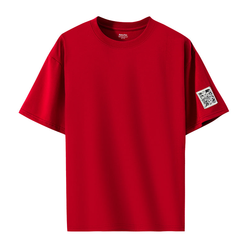 RelaxTee เสื้อยืดแฟชั่นสตรีทแวร์ โอเวอร์ไซส์ ใส่สบาย ลำลอง ระบายอากาศได้ดี แขนสั้น