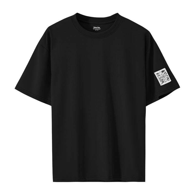 RelaxTee เสื้อยืดแฟชั่นสตรีทแวร์ โอเวอร์ไซส์ ใส่สบาย ลำลอง ระบายอากาศได้ดี แขนสั้น