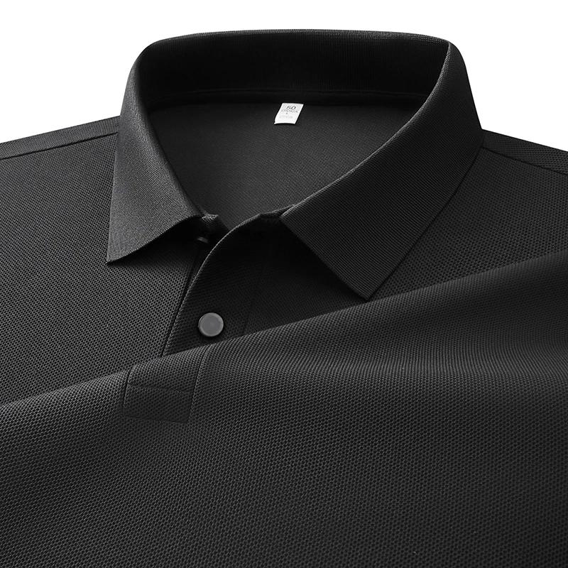 Relaxtee เสื้อโปโลฤดูร้อนสำหรับผู้ชาย ดูดซับความชื้นและแห้งเร็ว + ป้องกันแบคทีเรีย 7A ระบายอากาศได้ดี