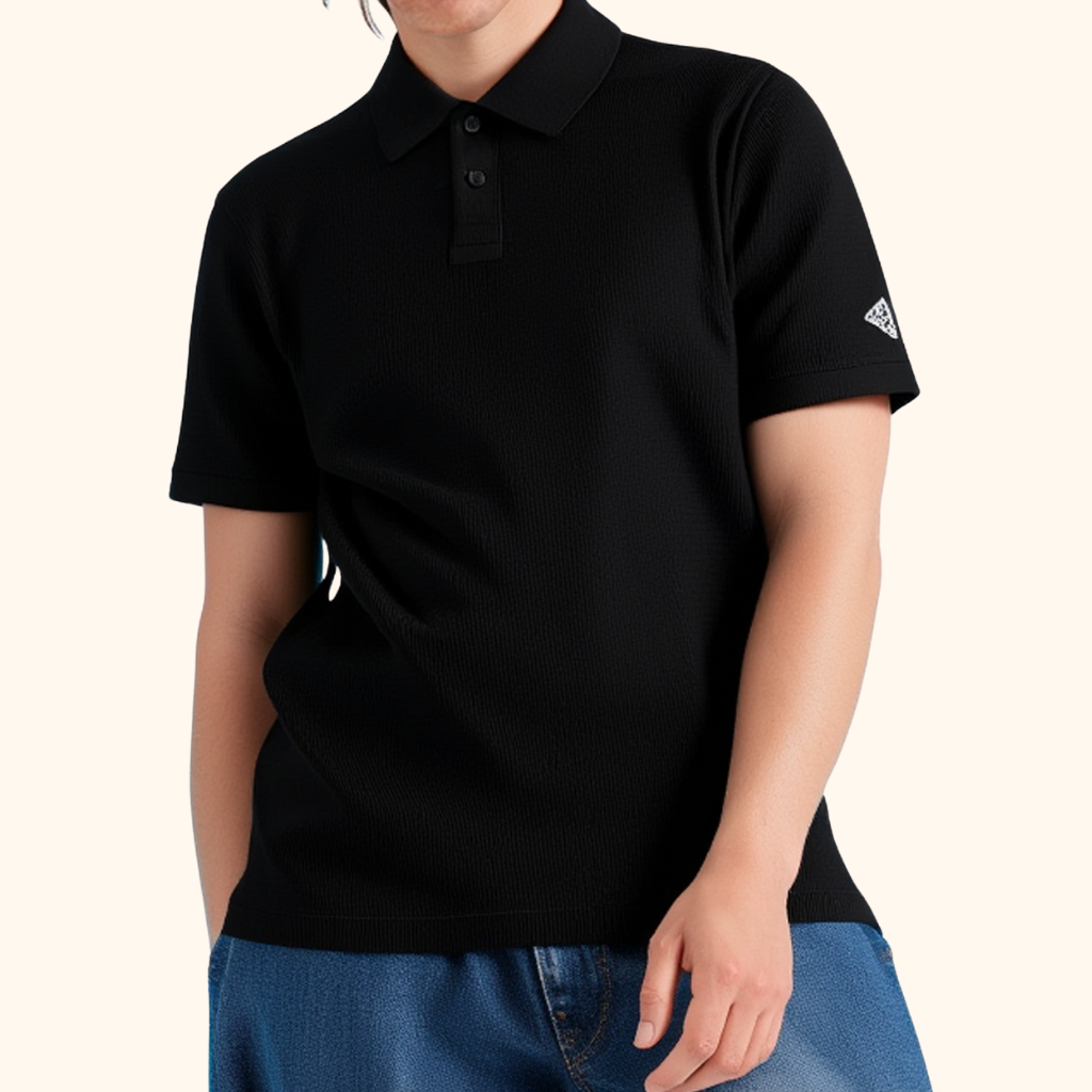 Relaxtee เสื้อโปโลฤดูร้อนสำหรับผู้ชาย ดูดซับความชื้นและแห้งเร็ว + ป้องกันแบคทีเรีย 7A ระบายอากาศได้ดี