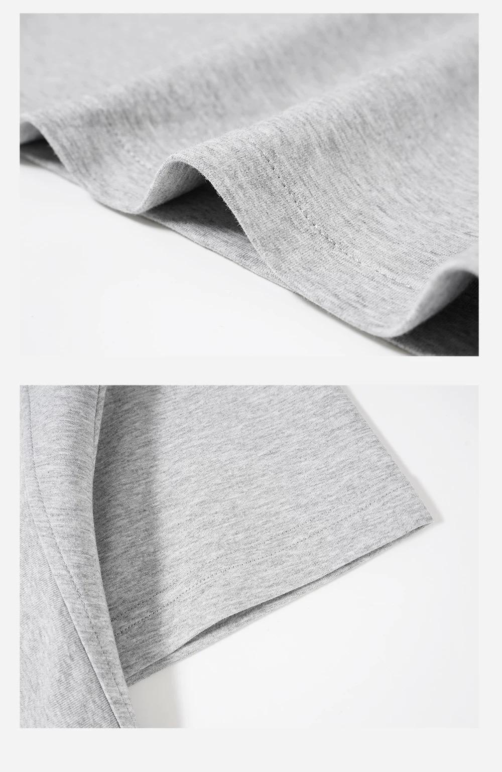 RelaxTee เสื้อคอกลมลาย  แขนสั้น ฤดูร้อนปี 2025 สำหรับผู้ชาย ดีไซน์บ่าตรง ใส่แล้วดูผอมเพรียว สไตล์สปอร์ต